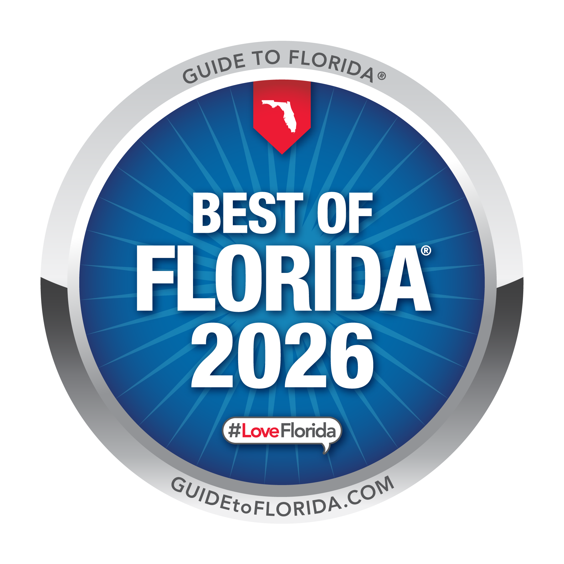 Best of Florida 2026 award seal